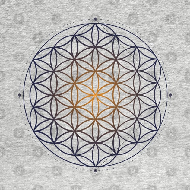 Sacred Geometry Flower of Life by tatadonets